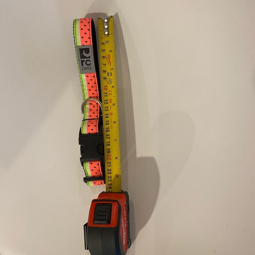 RC Pets Pink and Black Dog Collar